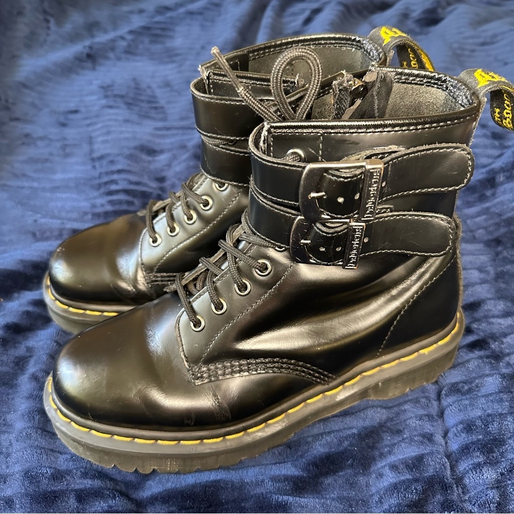 Dr. Martens Black 1460 Buckle Alternative